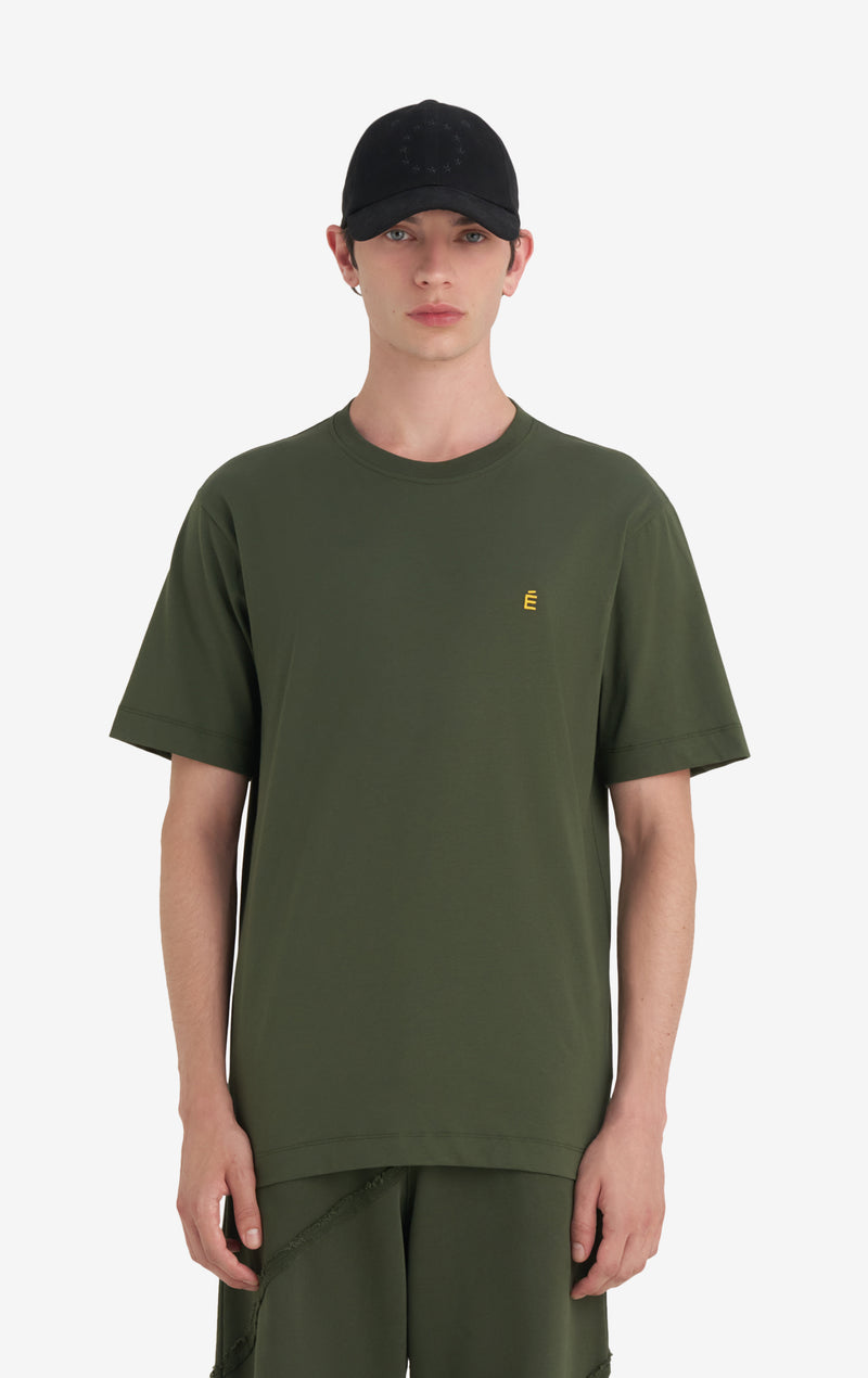 REGULAR T-SHIRT É XXS / DK GREEN