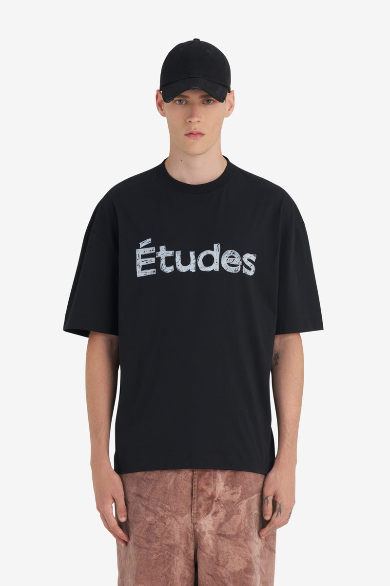 RELAX T-SHIRT ÉTUDES - BLACK BLACK 2