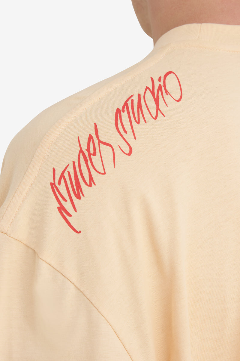 RELAX T-SHIRT SURROUNDINGS APRICOT 5