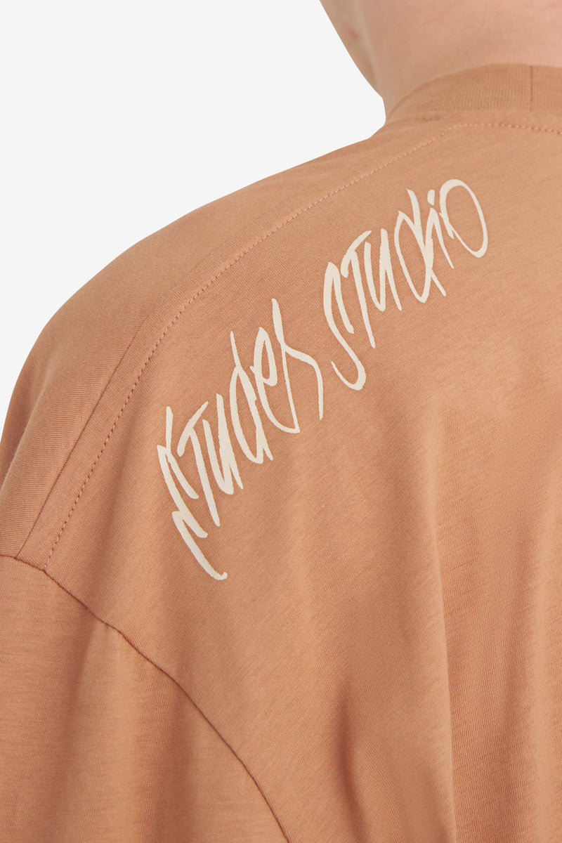 RELAX T-SHIRT SURROUNDINGS CAMEL 5