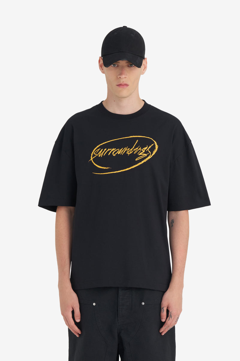 RELAX T-SHIRT SURROUNDINGS BLACK 2