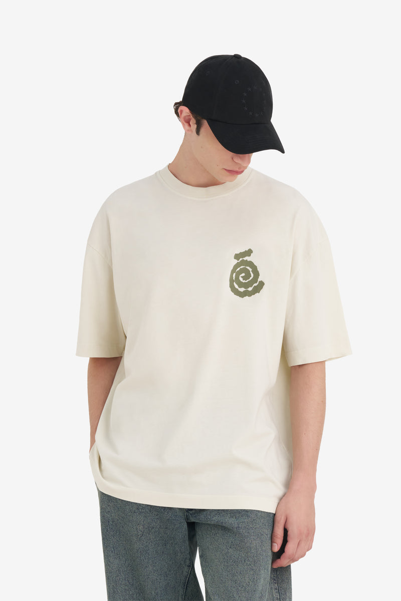 RELAX T-SHIRT SPIRAL LT BLUE 3