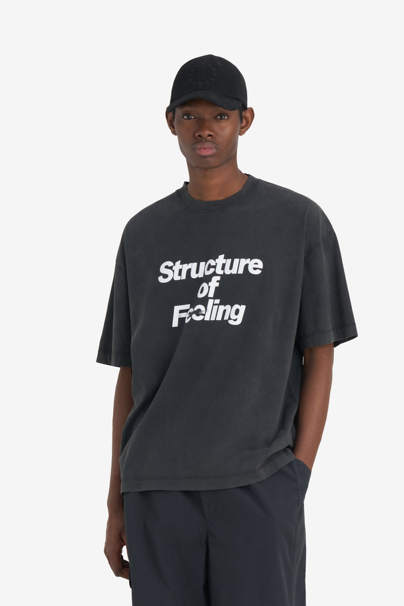 RELAX T-SHIRT STRUCTURE BLACK 3