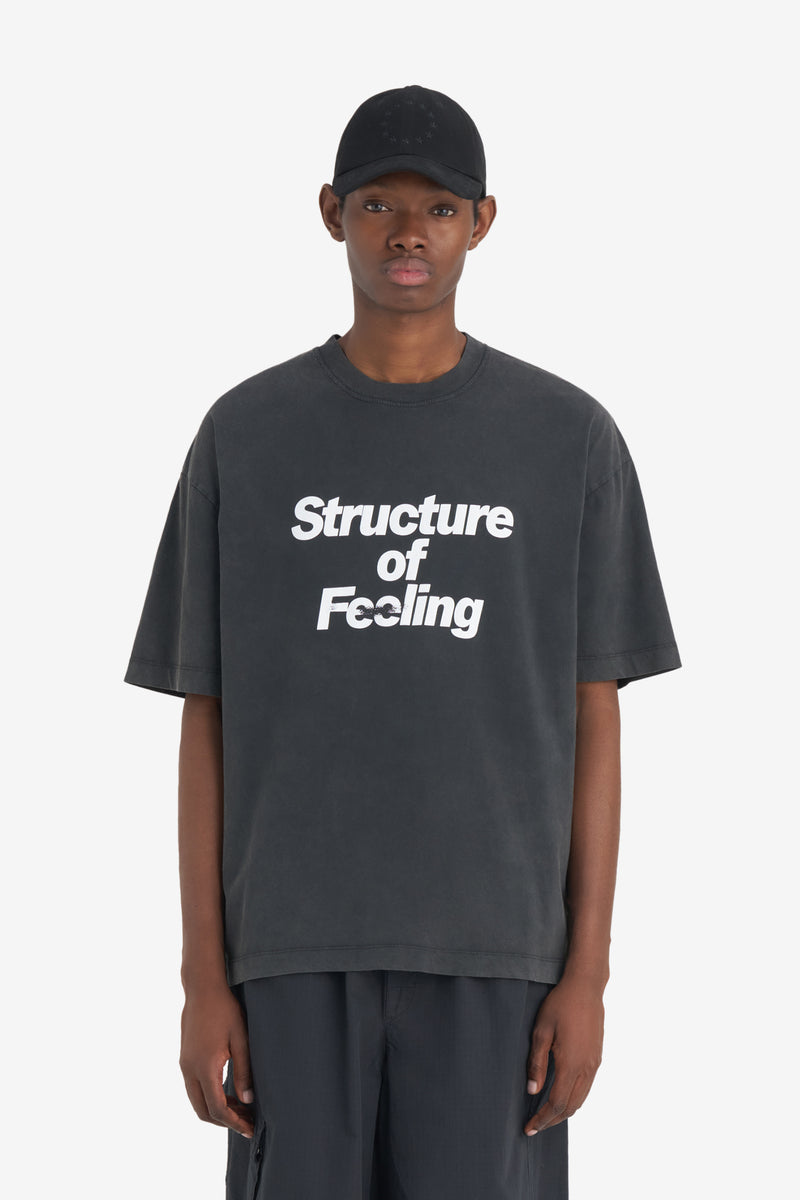 RELAX T-SHIRT STRUCTURE BLACK 2