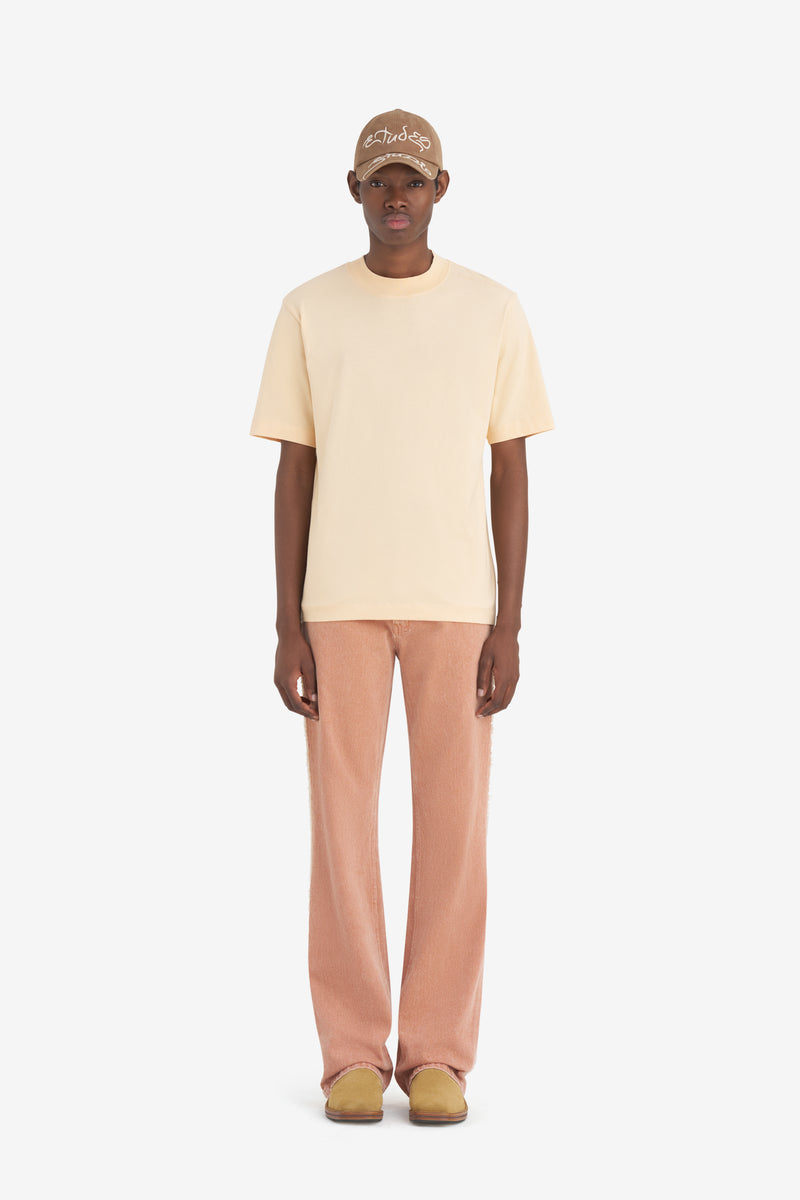 CLASSIC T-SHIRT LOGO APRICOT 3