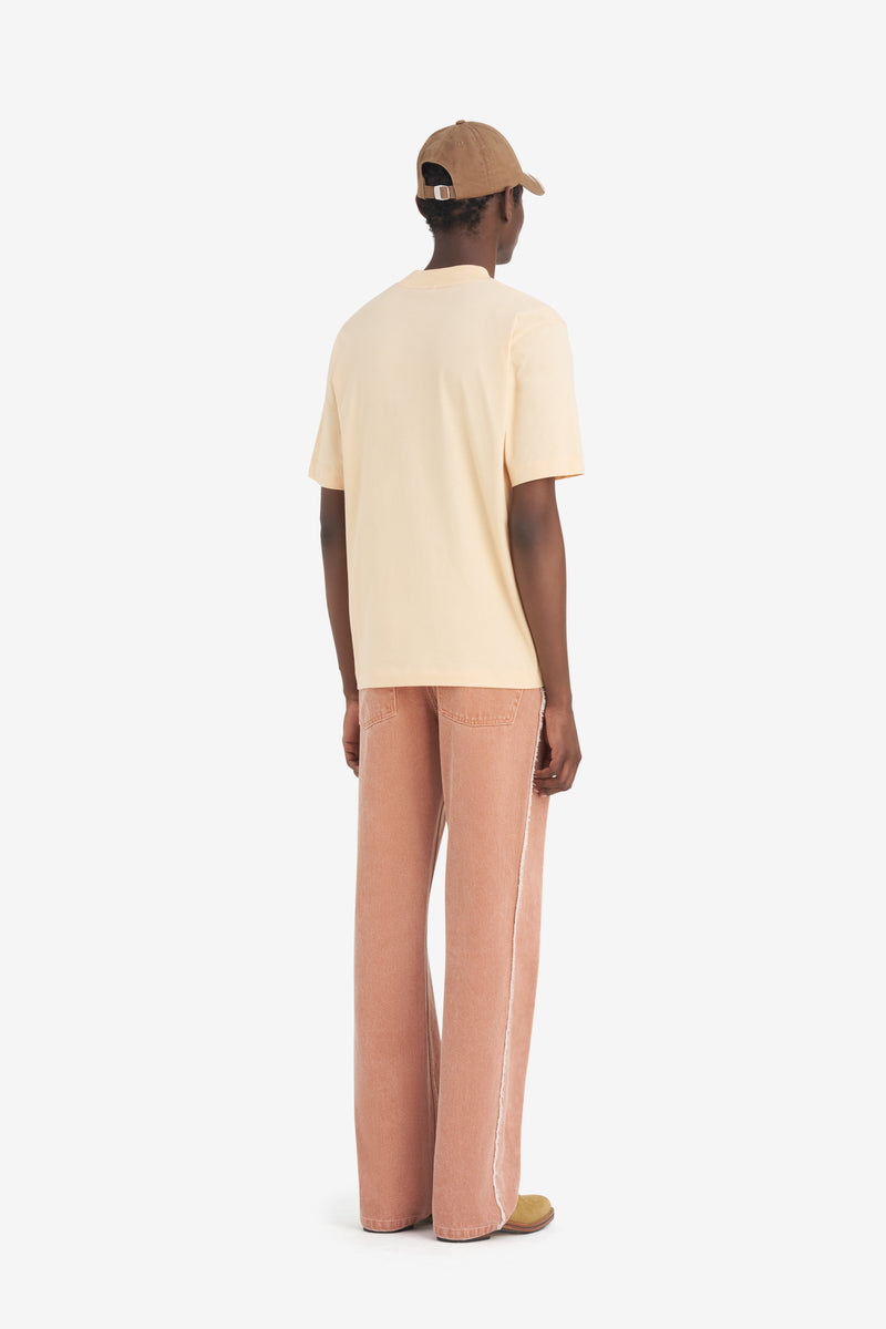 CLASSIC T-SHIRT LOGO APRICOT 5