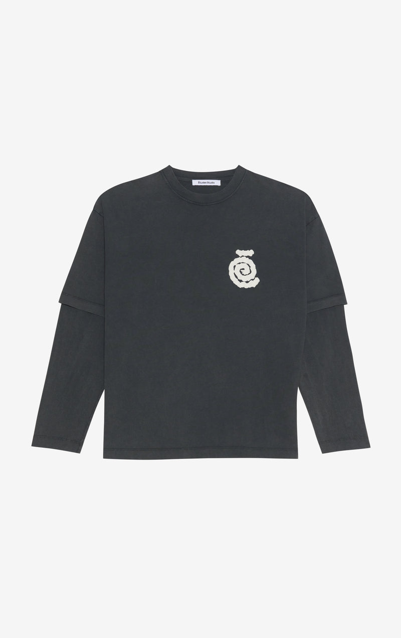 DOUBLE SLEEVE T-SHIRT SPIRAL