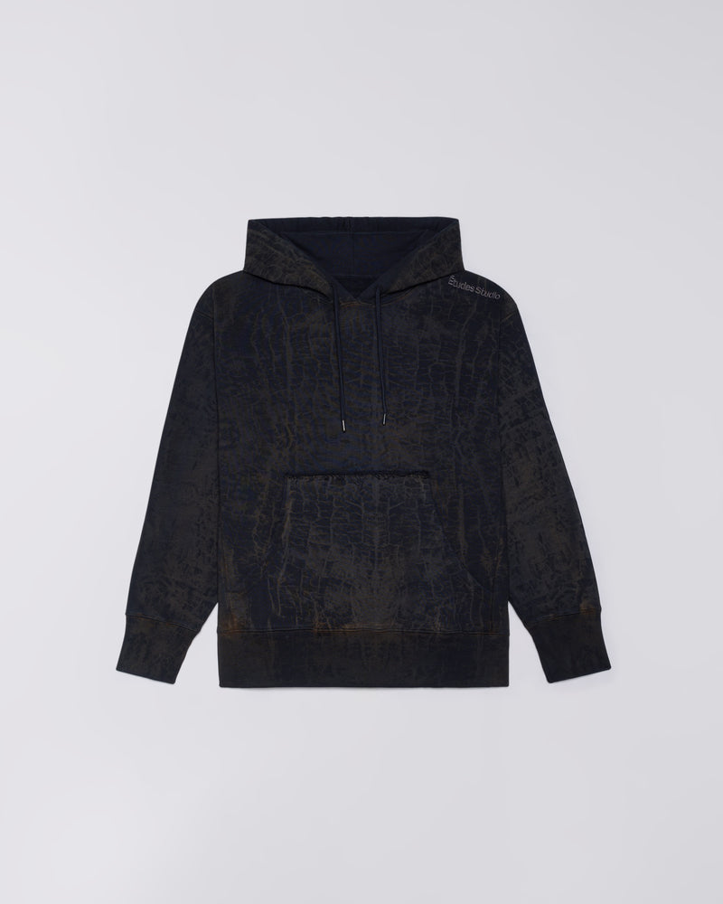 RELAX HOODIE OPTIONS CRACKED NOIR 1