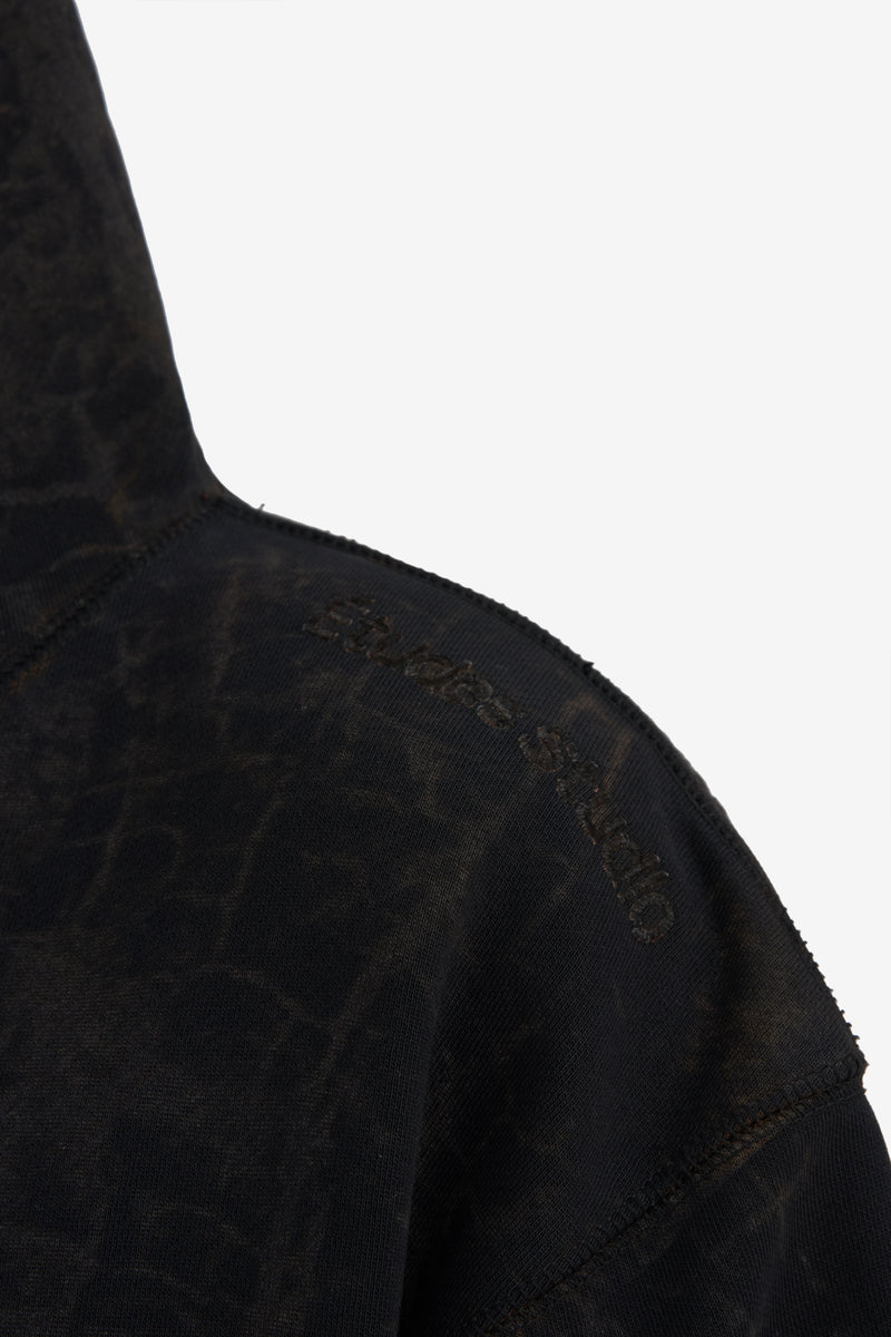RELAX HOODIE OPTIONS CRACKED NOIR 4