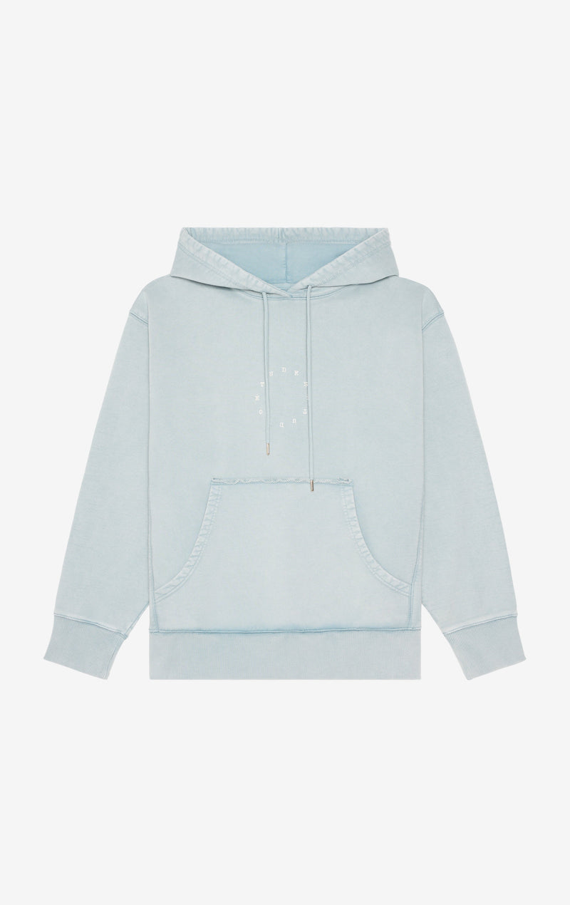 ÉTUDES STUDIO RELAX HOODIE CIRCLE BLUE GRAY 1