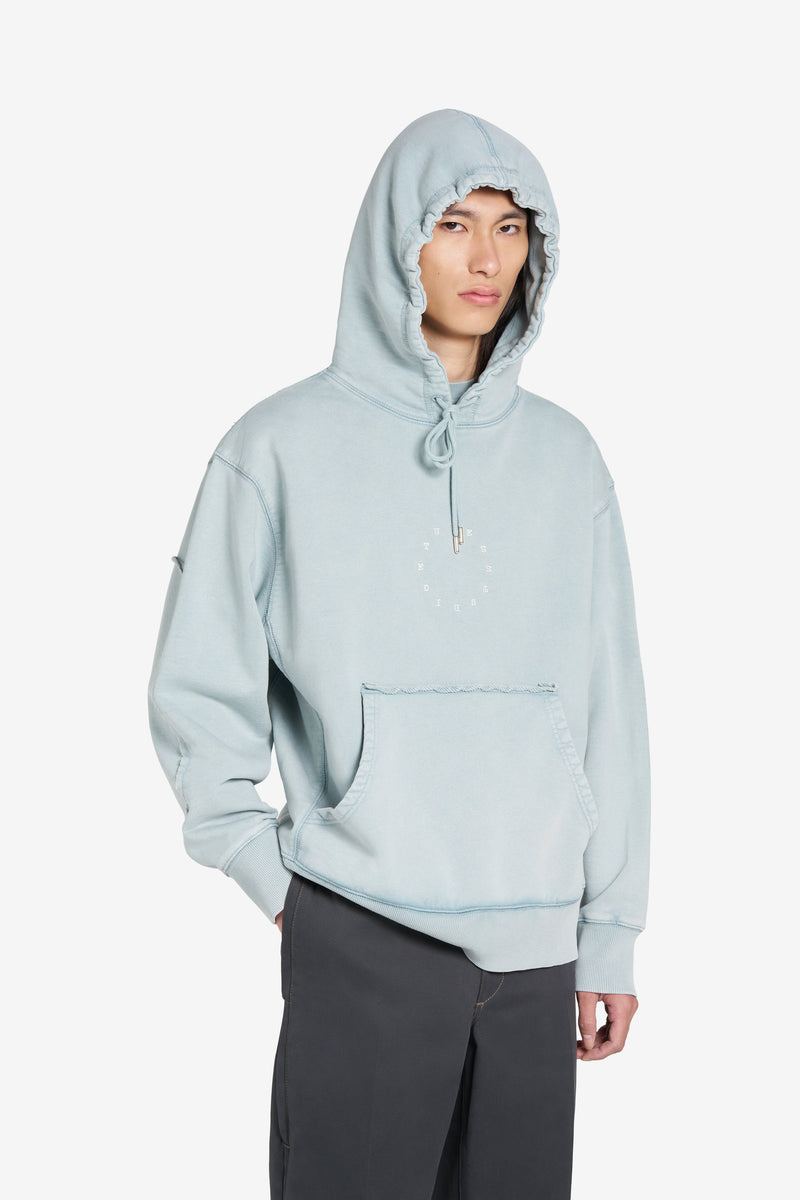 RELAX HOODIE CIRCLE BLUE GRAY 2