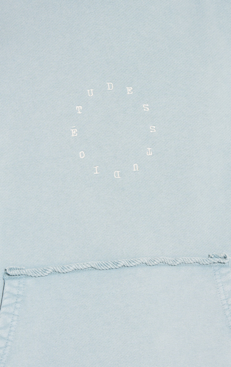 ÉTUDES STUDIO RELAX HOODIE CIRCLE BLUE GRAY 5