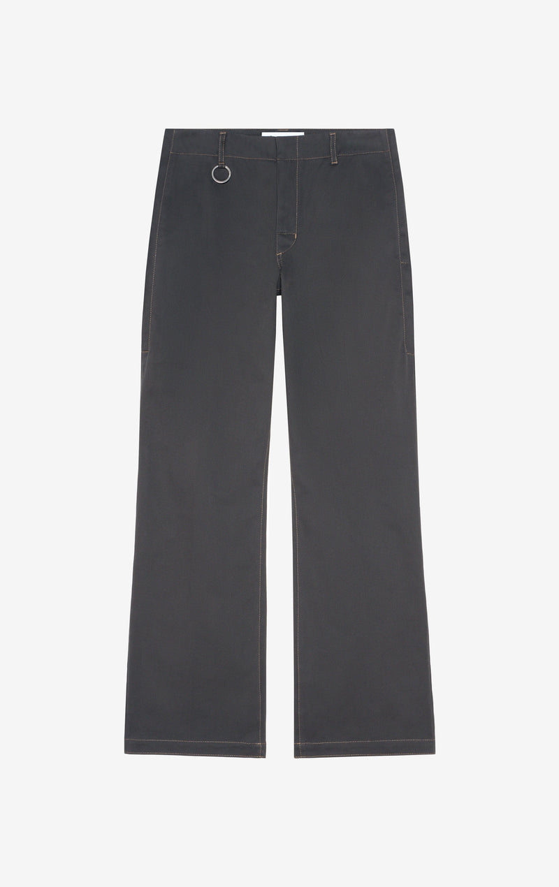 ÉTUDES STUDIO CHINO ZIP PANTS DK GREY 1
