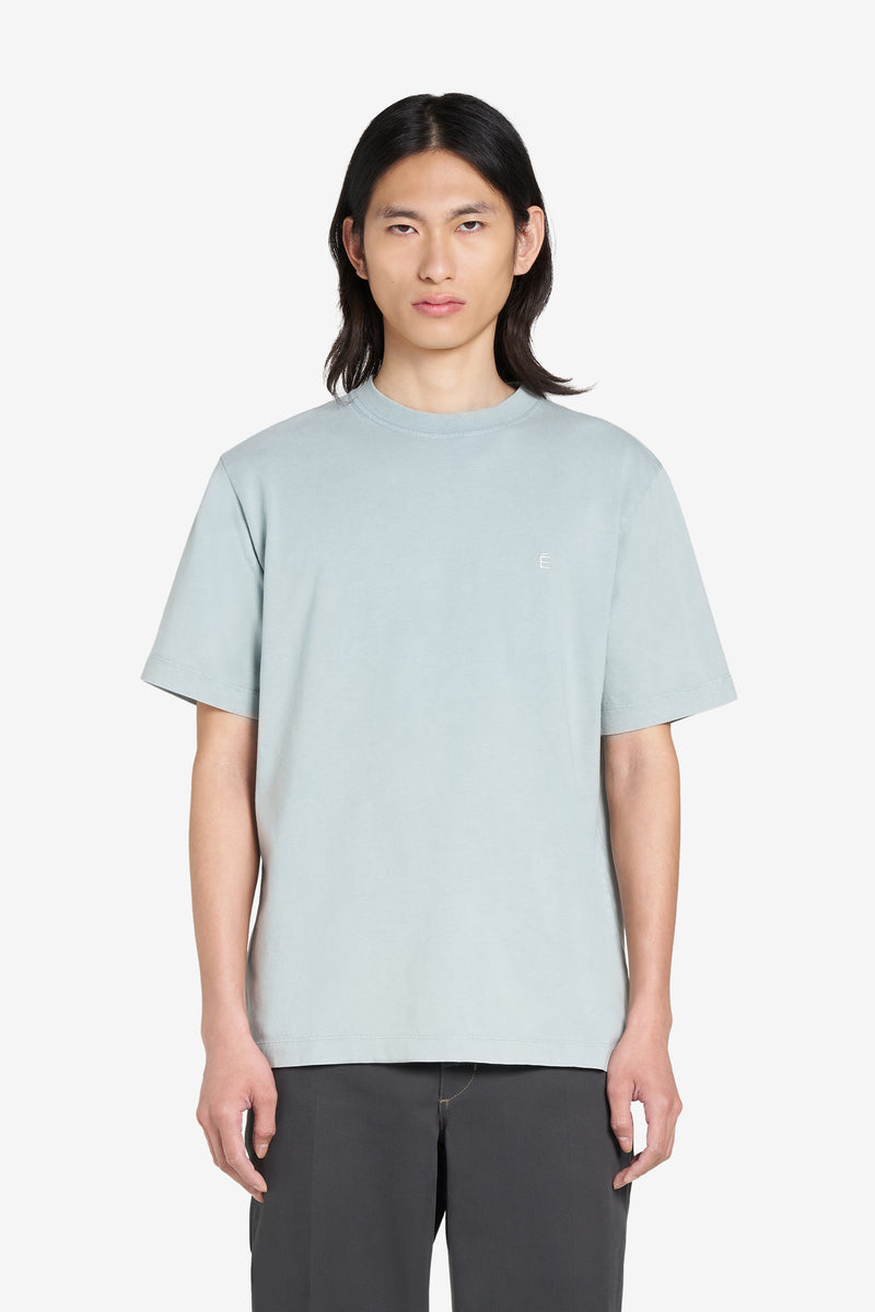 T-SHIRT RÉGULIER É BLEU GRIS 2