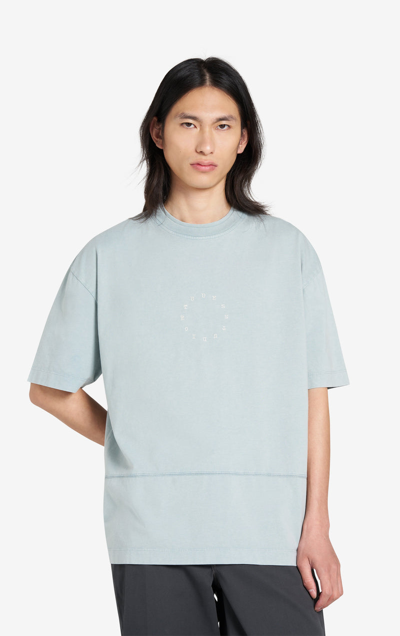 ÉTUDES STUDIO RELAX T-SHIRT CIRCLE BLUE GRAY 4
