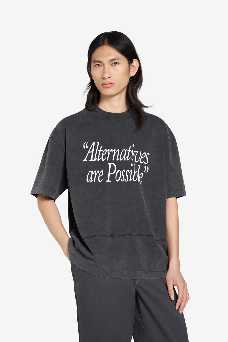 RELAX T-SHIRT OPTIONS DK GREY 2