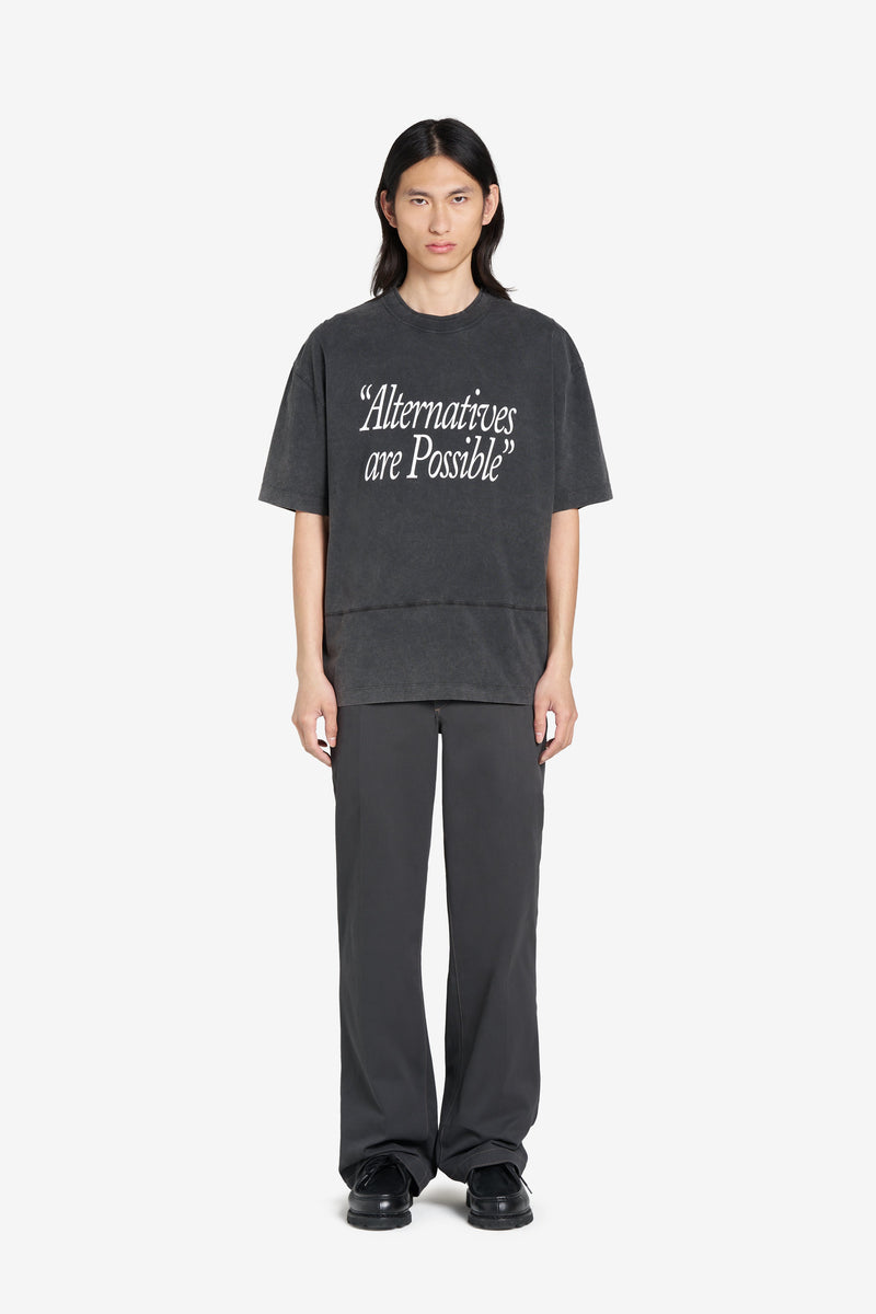 RELAX T-SHIRT OPTIONS DK GREY 5