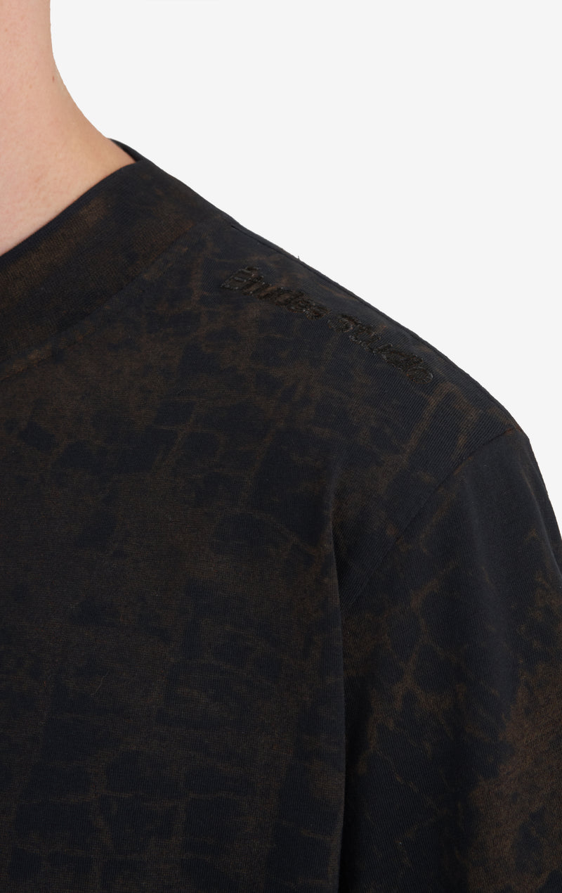 CLASSIC T-SHIRT LOGO CRACKED XXS / BLACK