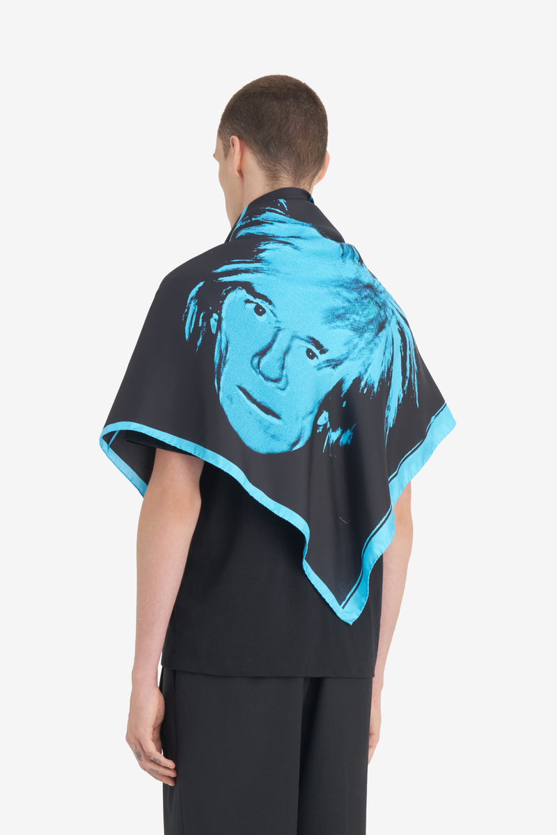 SILK SCARF ANDY WARHOL AOP 5