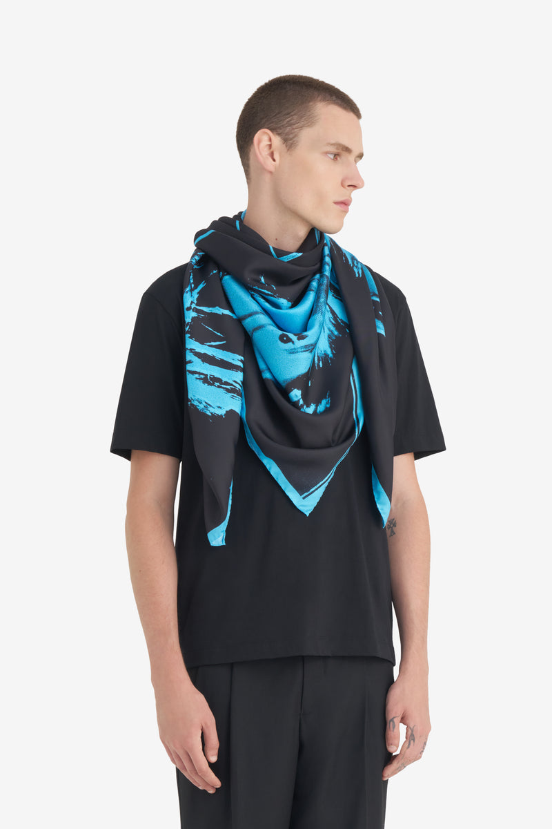 SILK SCARF ANDY WARHOL AOP 2