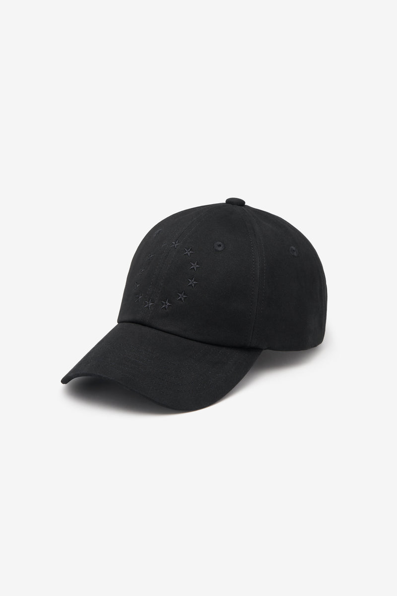 CAP STARS BLACK 1