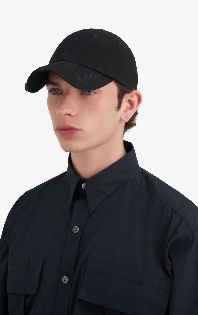 CAP LOGO USED ONE SIZE / BLACK