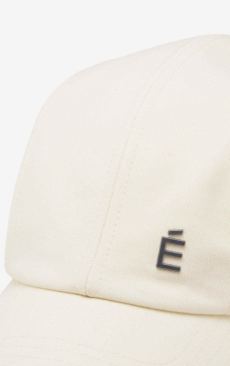 CASQUETTE 4 PANNEAUX TAILLE UNIQUE / BLANC CASSE