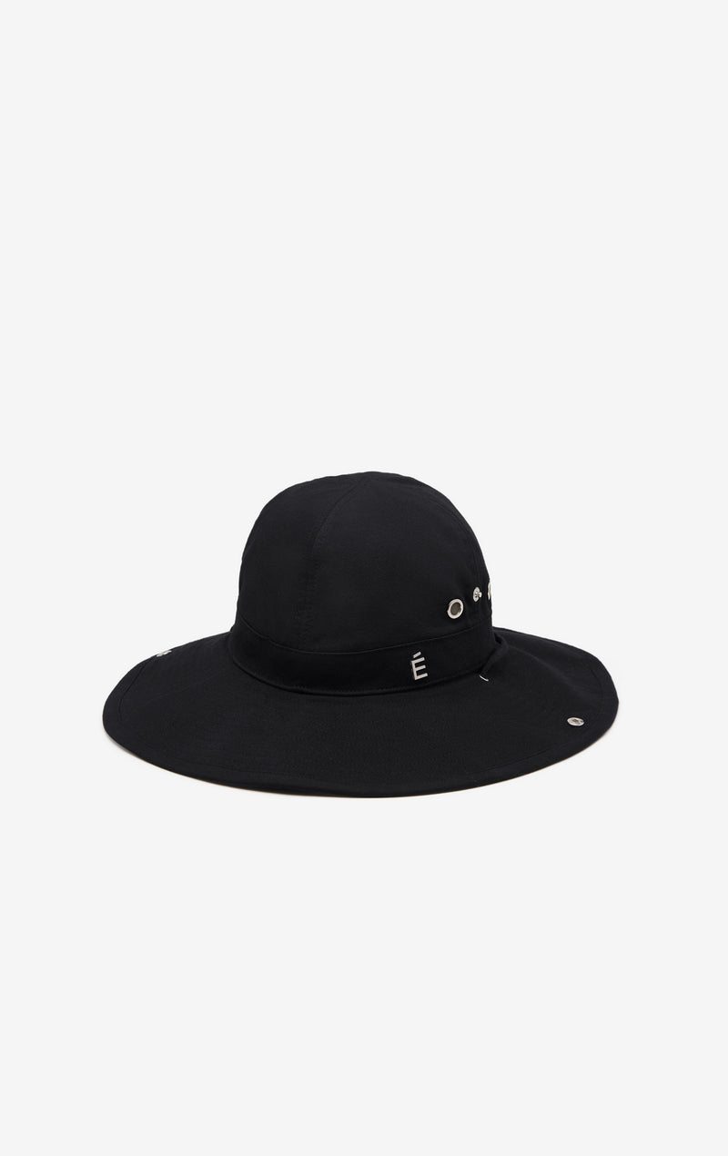 CHAPEAU À BORD TAILLE UNIQUE / NOIR