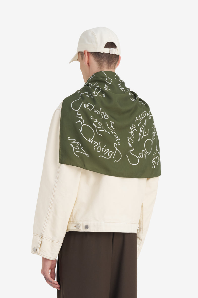 BANDANA ESTABLISHED DK GREEN 4