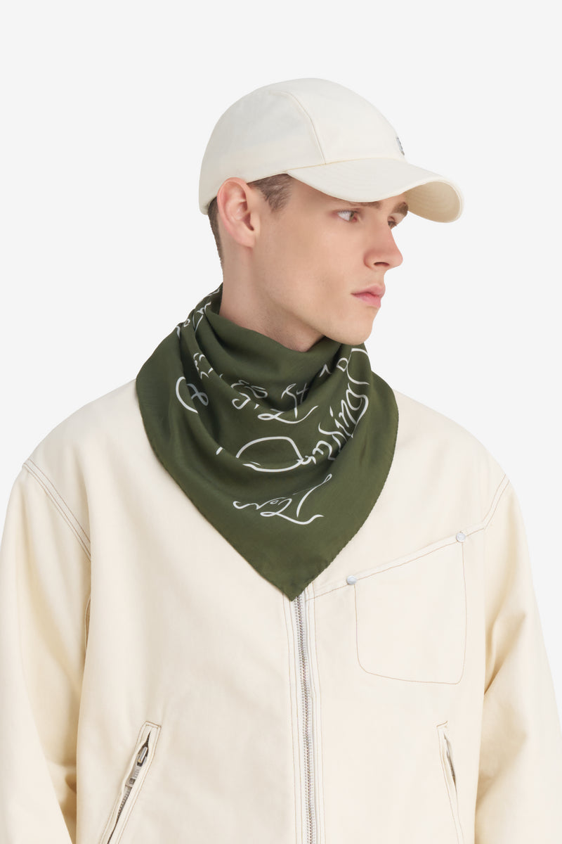 BANDANA ESTABLISHED DK GREEN 2