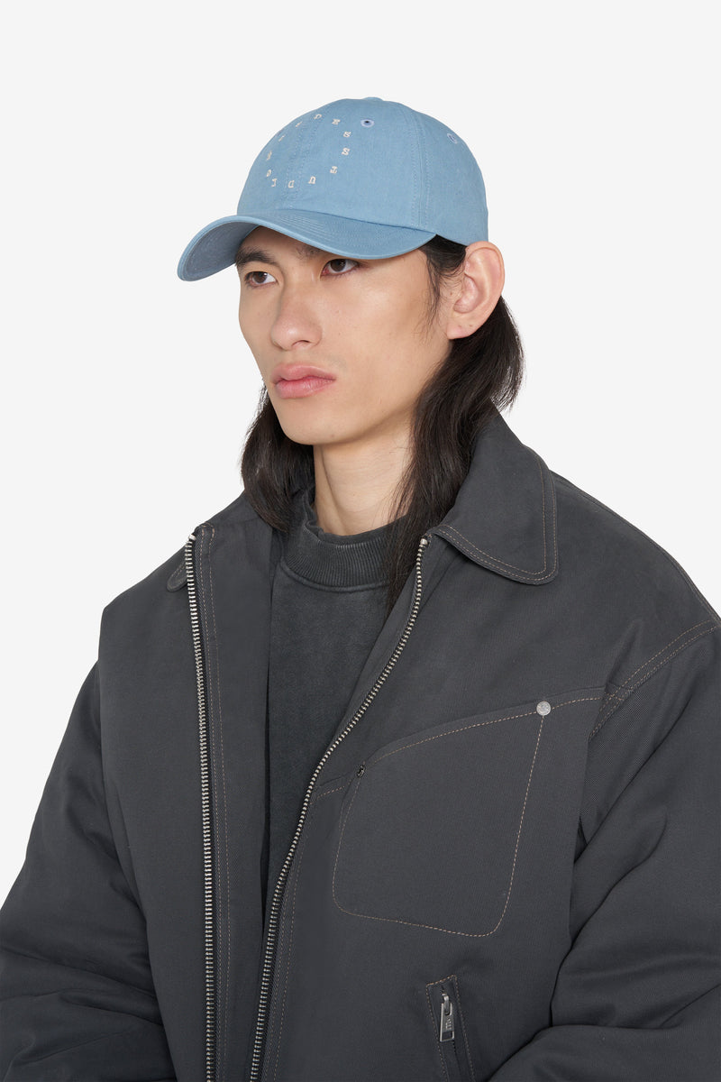 CAP CIRCLE BLUE GRAY 2