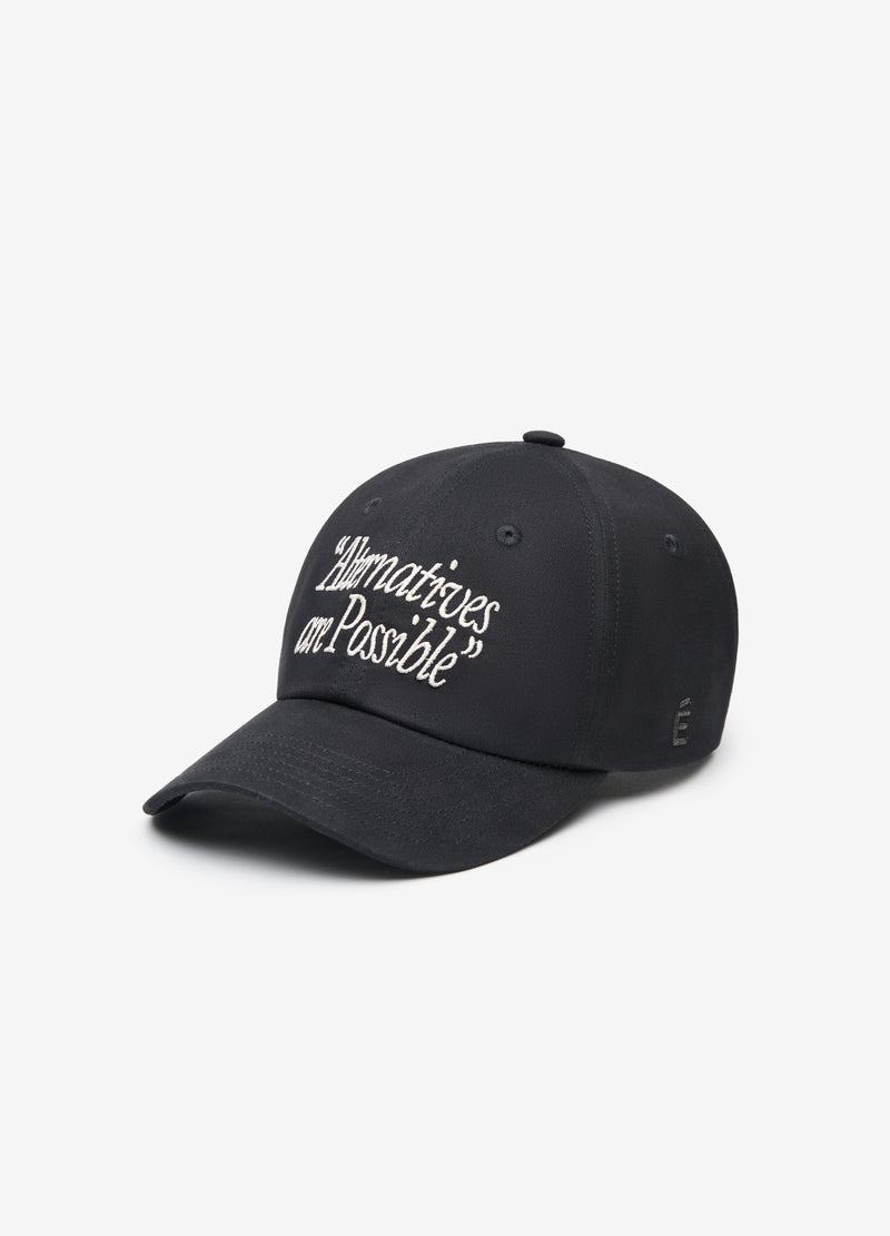 CAP OPTIONS ONE SIZE / BLACK