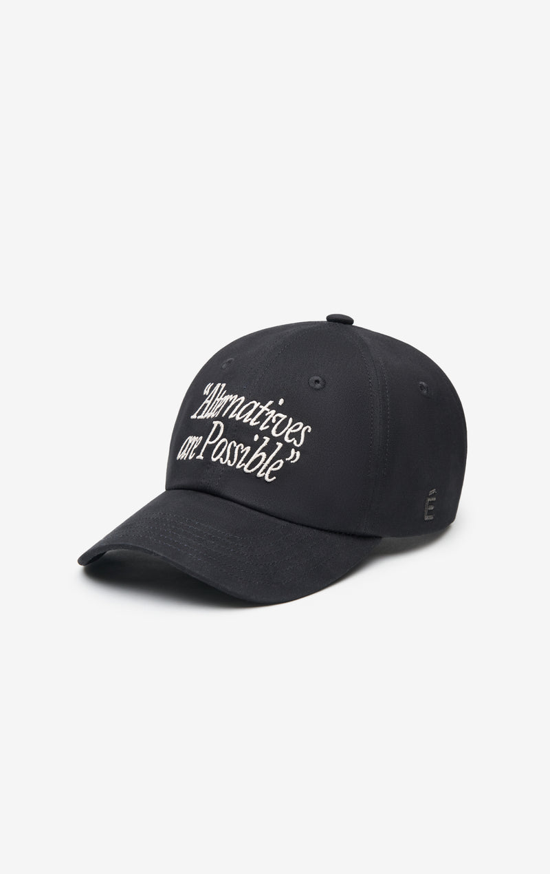 CAP OPTIONS ONE SIZE / BLACK