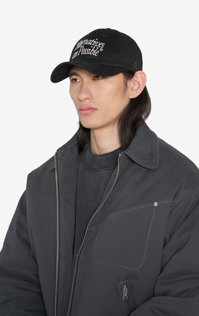 CAP OPTIONS ONE SIZE / BLACK