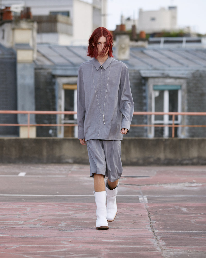 COOPER SHORTS SUITING GREY GRIS 2