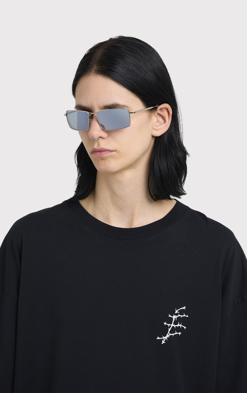 ÉTUDES EVERYTHING SHINY SILVER EYEWEAR 2