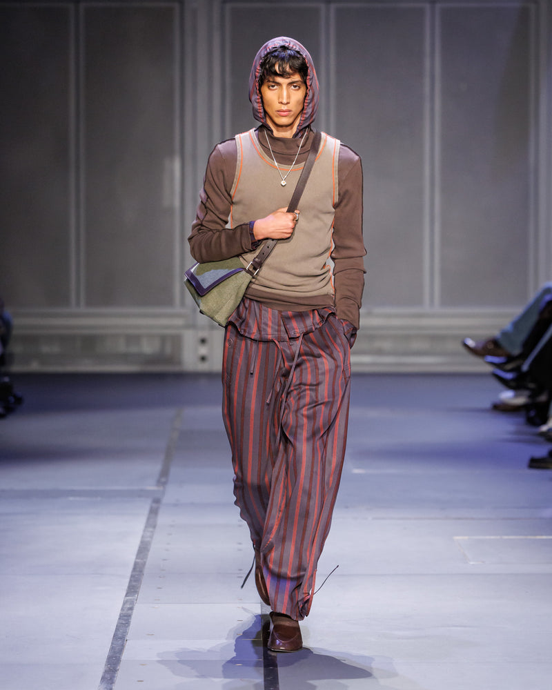 Knit Mock Neck DK BROWN 3