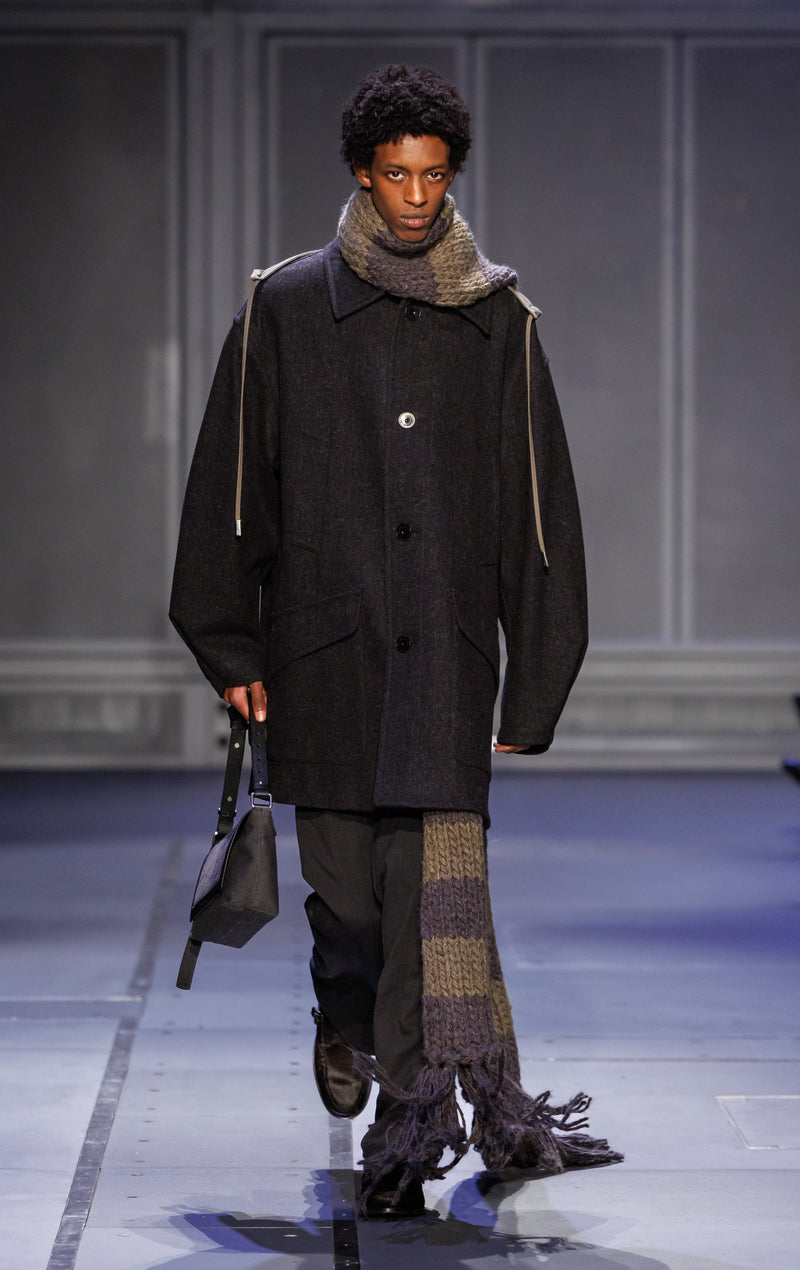 AILLEURS COAT - DK GRAY
