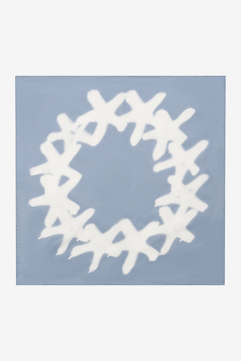 BANDANA SPRAY EUROPA BLUE GRAY 1