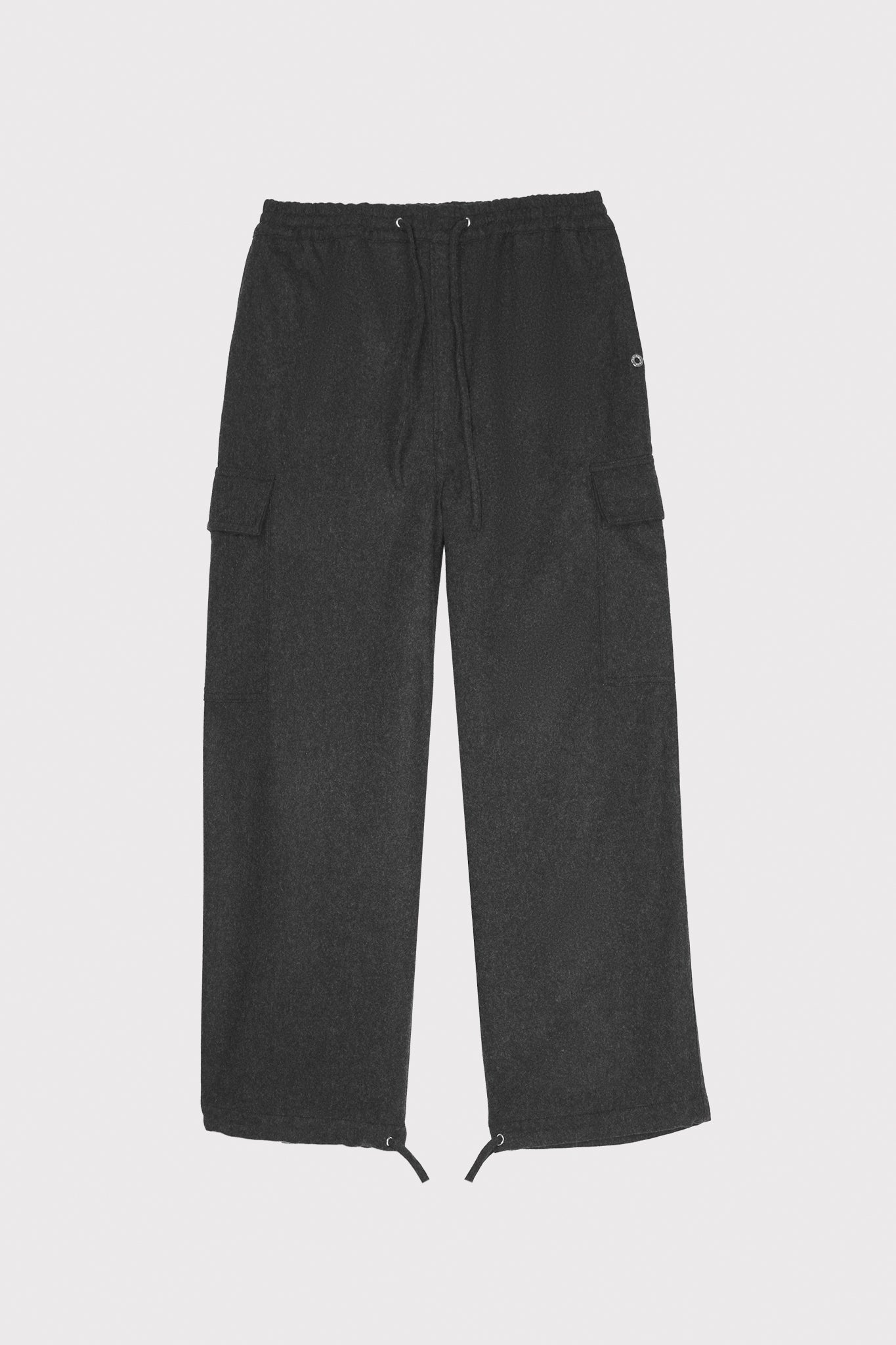 ÉTUDES FORUM FLANNEL DK ANTHRACITE TROUSERS 2