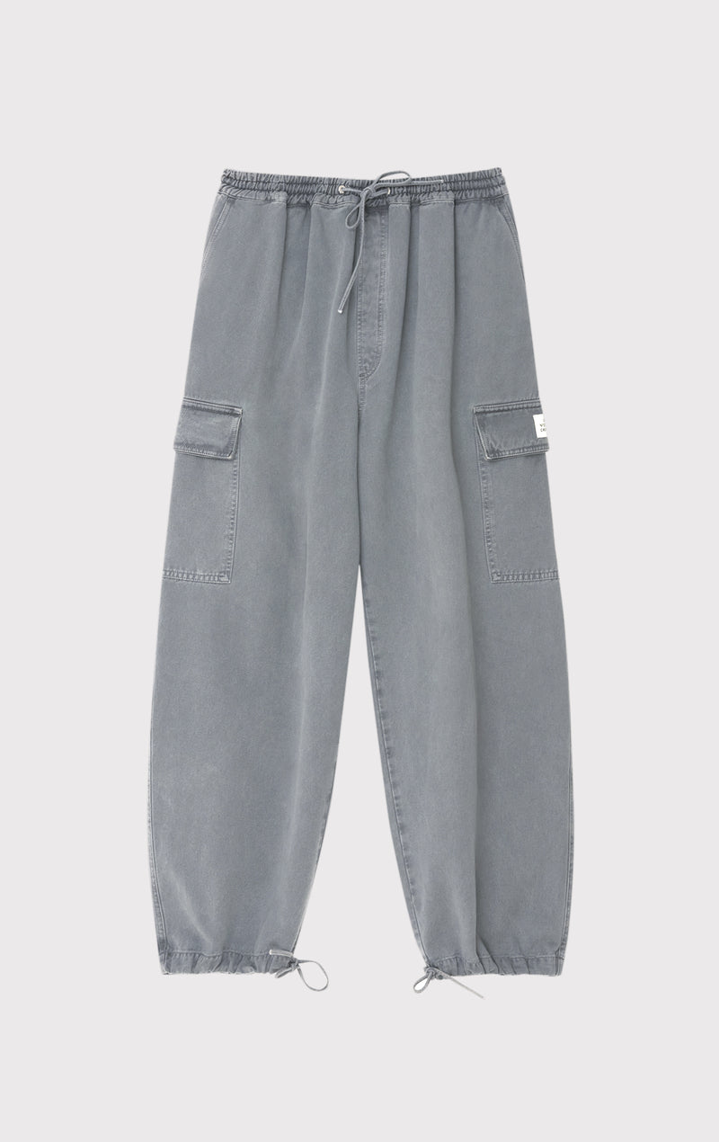 ÉTUDES FORUM TWILL DYED PEWTER TROUSERS 1