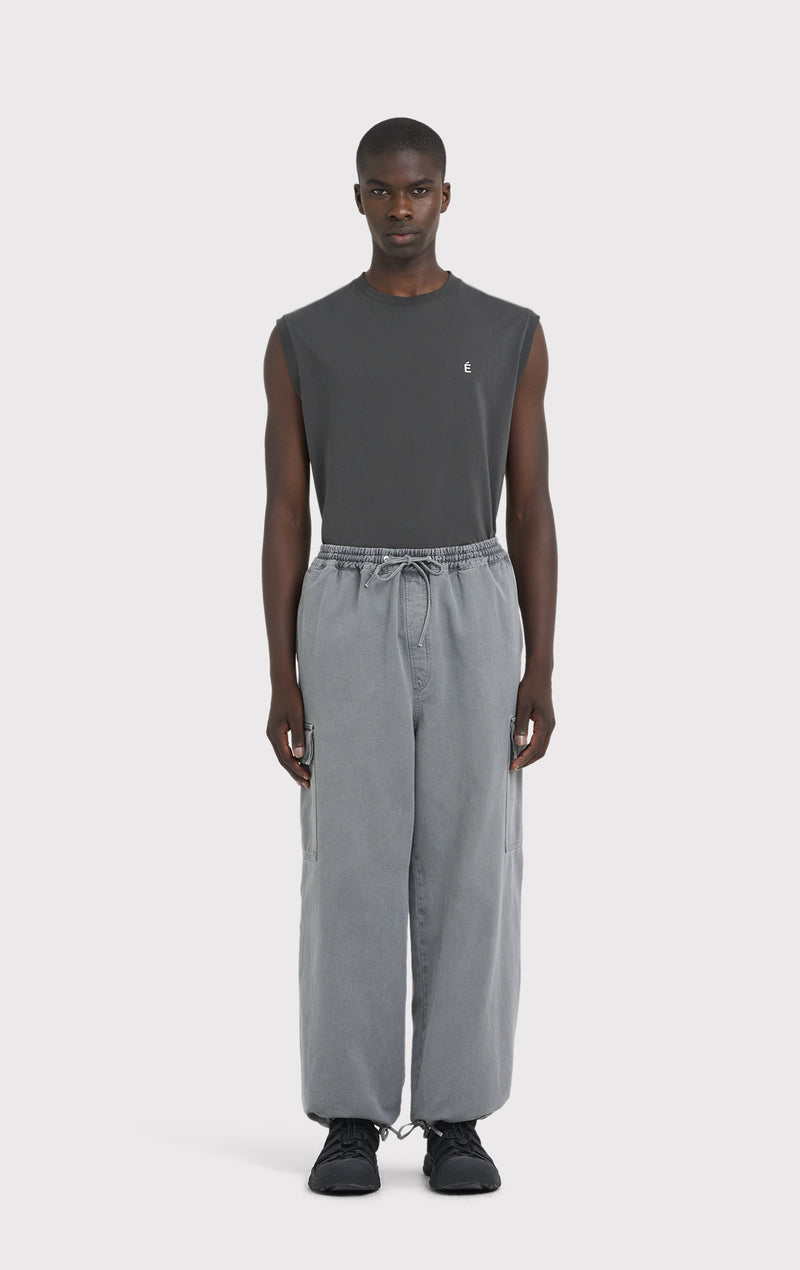 ÉTUDES FORUM TWILL DYED PEWTER TROUSERS 3