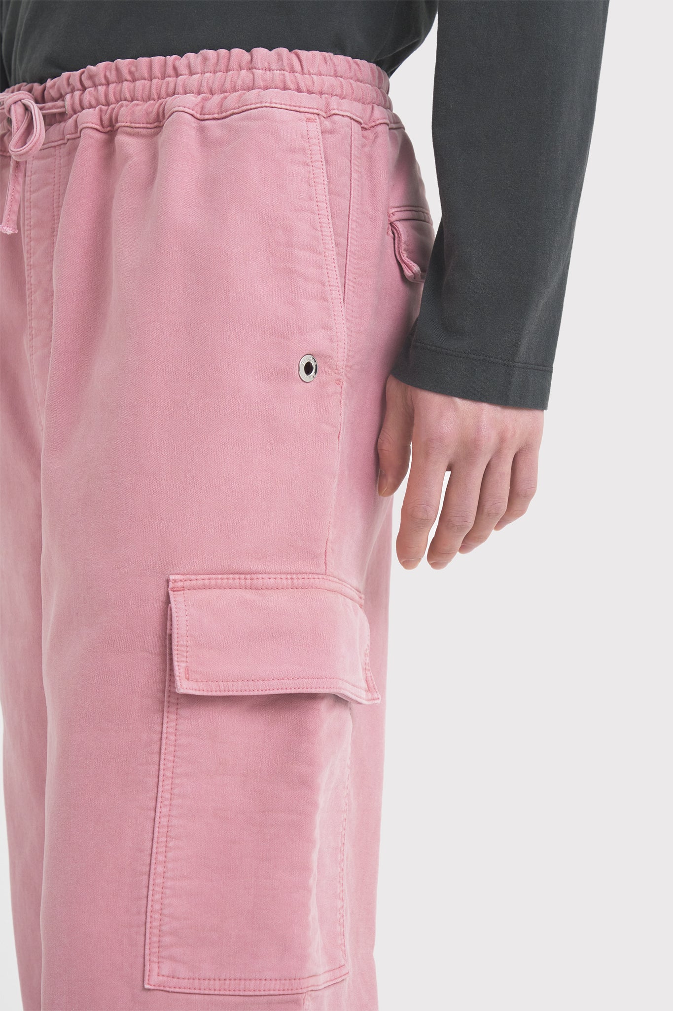 ÉTUDES FORUM TWILL DYED PINK TROUSERS 5