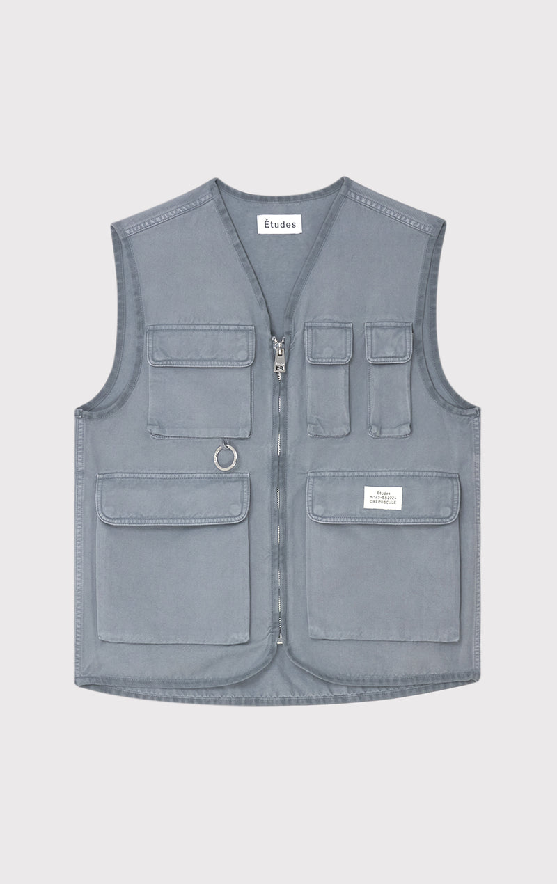 ÉTUDES FREE TWILL DYED PEWTER OUTERWEAR 1