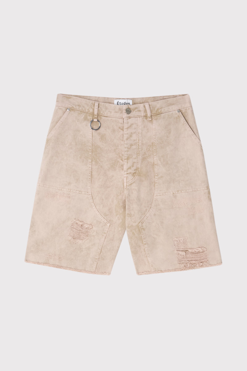 FRICHE SHORT DENIM DYED SAND SABLE TEINTÉ 1