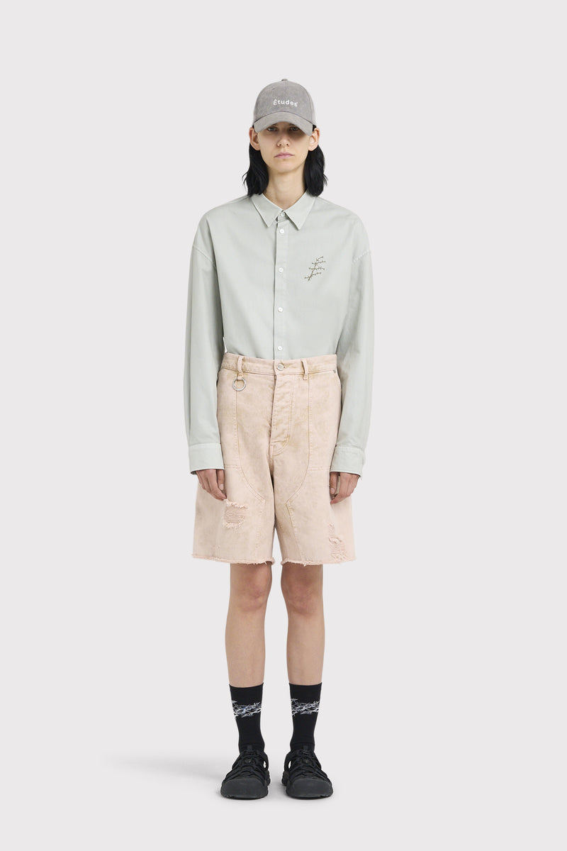 FRICHE SHORT DENIM DYED SAND SABLE TEINTÉ 4