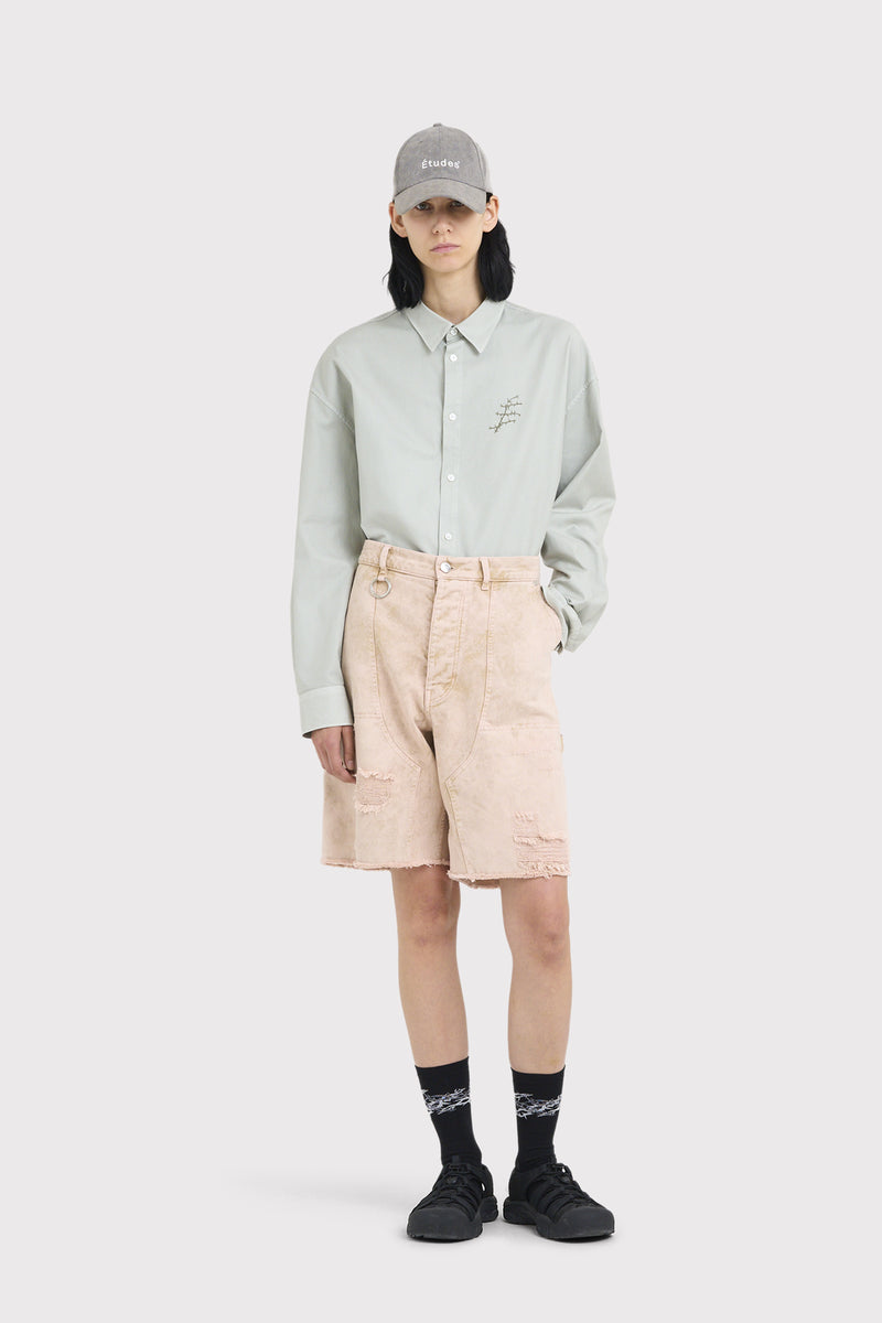 FRICHE SHORT DENIM DYED SAND SABLE TEINTÉ 6