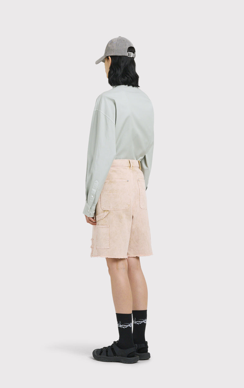 ÉTUDES FRICHE SHORT DENIM TEINTE SABLE 5