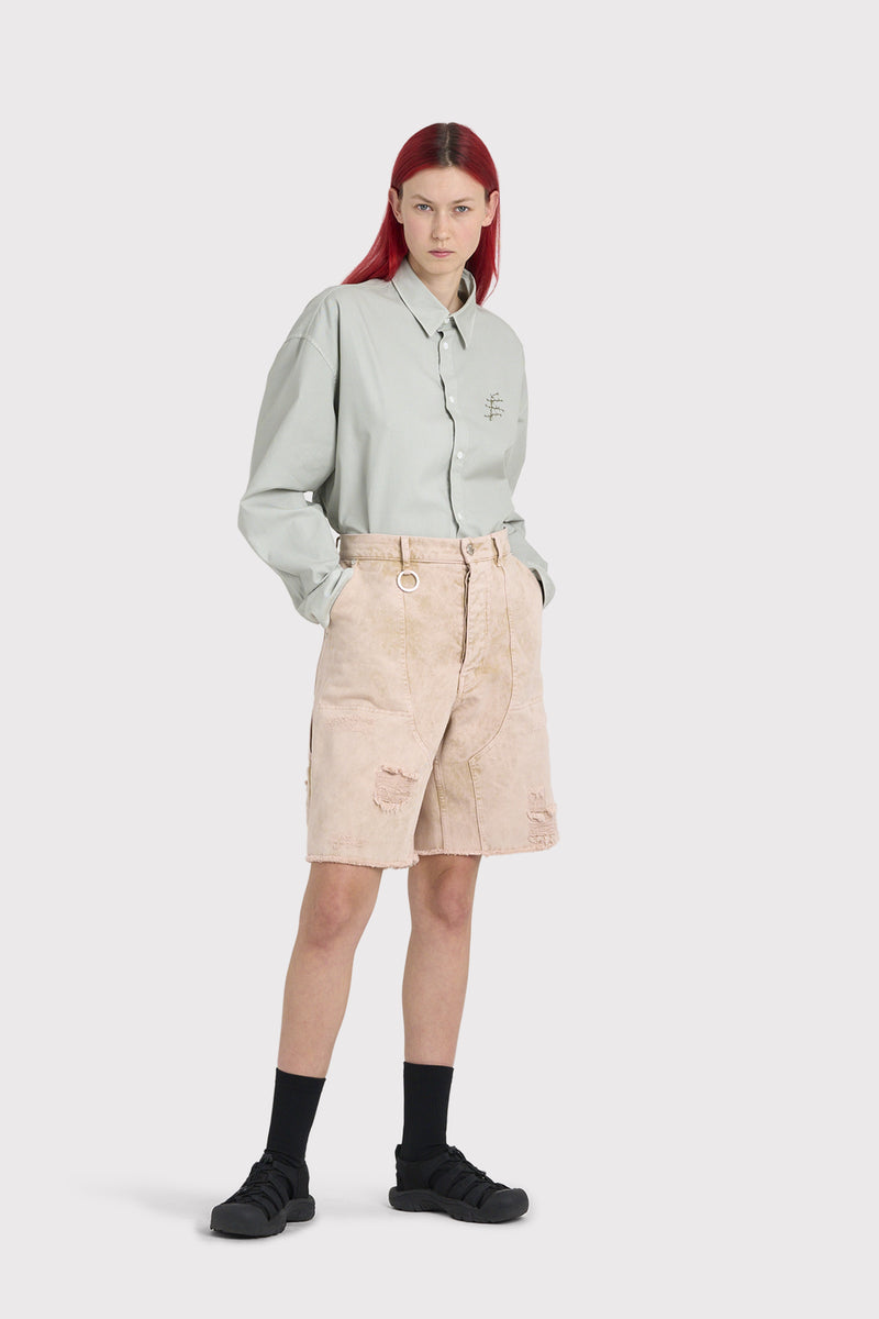 FRICHE SHORT DENIM DYED SAND SABLE TEINTÉ 7