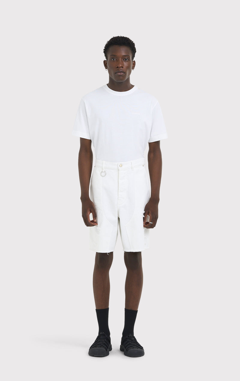 ÉTUDES FRICHE SHORTS DENIM WHITE SHORTS 3